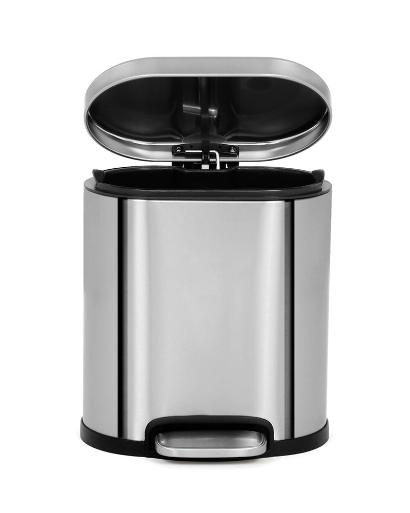 Masa Stainless Steel Soft Close Peddle Dustbins 5 Litre - Pano Pano