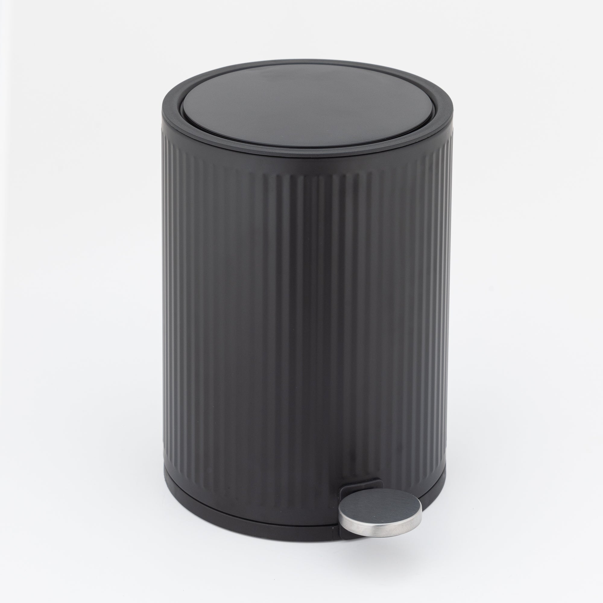 Nexa Stainless Steel Step Bin Black 3 Litre - Pano