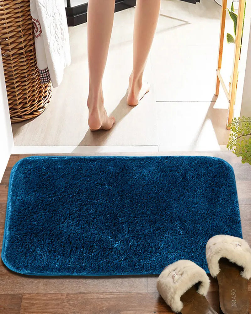 Sophia Anti Skid Super Turwqueise Absorbent Bathmat