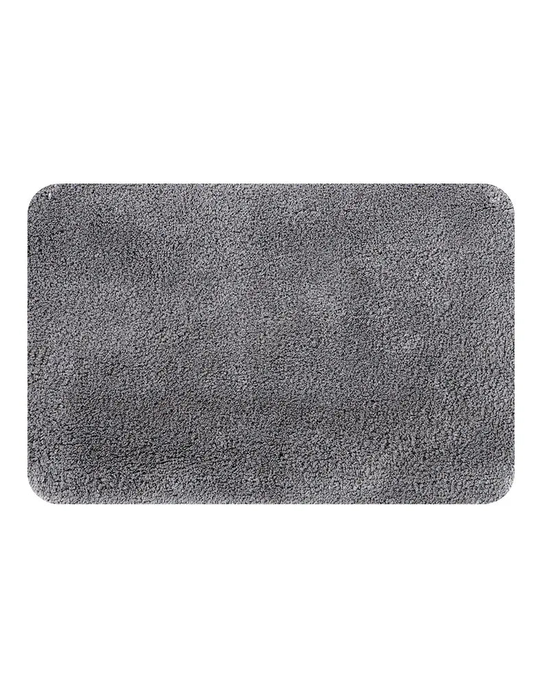Sophia Anti Skid Super Cool Grey Absorbent Bathmat