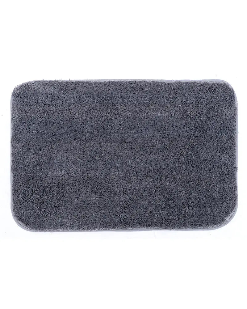 Sophia Anti Skid Super Cool Grey Absorbent Bathmat