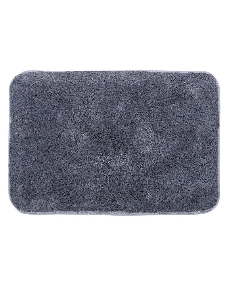 Sophia Anti Skid 2 Pcs Contour Bath Grey Rug