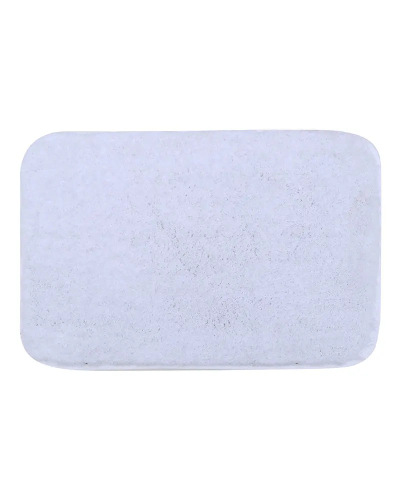 Sophia Anti Skid 2 Pcs Contour Bath White Rug