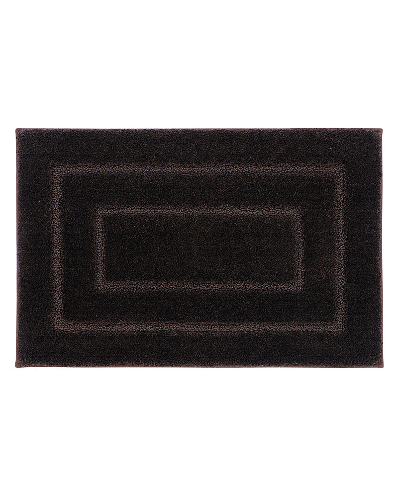 Triple Frame Anti Skid Super Soft Bathmat -Pano
