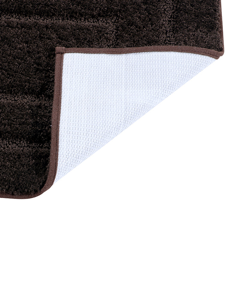 Triple Frame Anti Skid Super Soft Bathmat -Pano