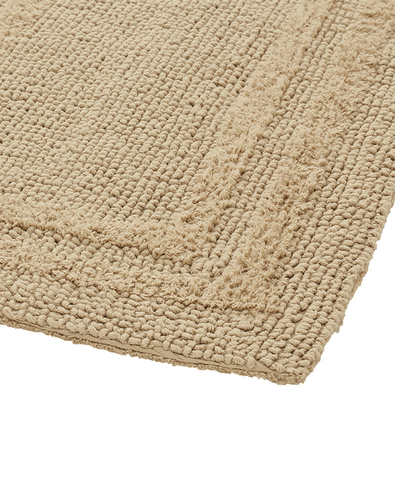 Double Race Track 100% Cotton Reversible Super Absorbent Bathmat Pano