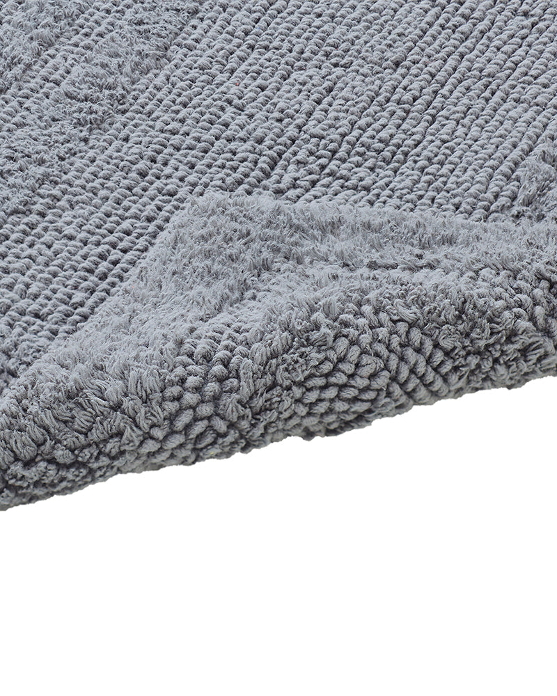 Double Race Track 100% Cotton Reversible Super Absorbent Bathmat Pano