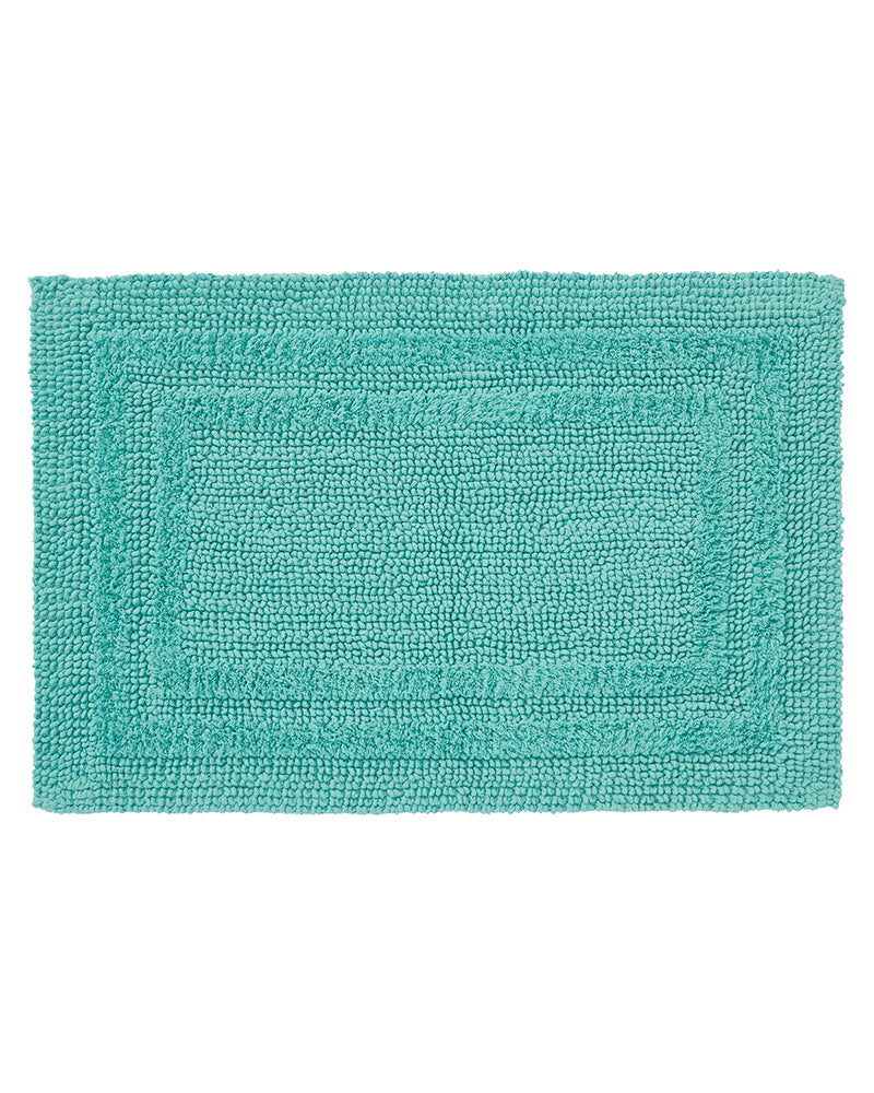 Double Race Track 100% Cotton Reversible Super Absorbent Bathmat Pano