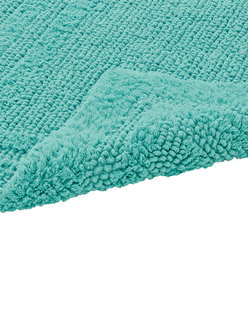 Double Race Track 100% Cotton Reversible Super Absorbent Bathmat Pano