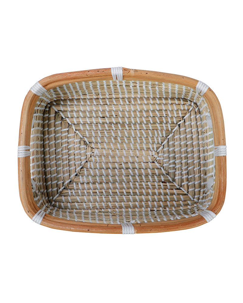 Essence Sea Grass Storage Basket Pano