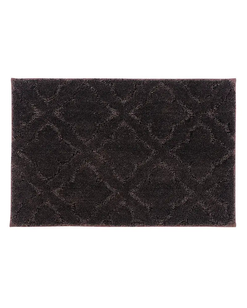 Flora Anti Skid Super Absorbent Dk. Brown Bathmat
