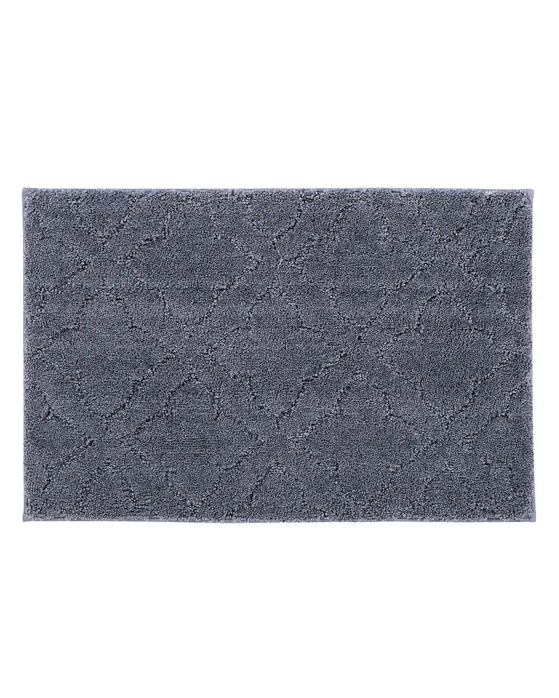 Flora Anti Skid Super Absorbent Charcoal Bathmat
