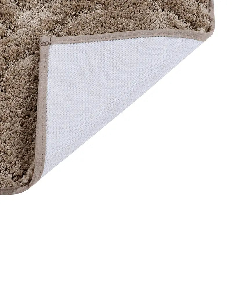 Flora Anti Skid Super Absorbent Lt. Brown Bathmat