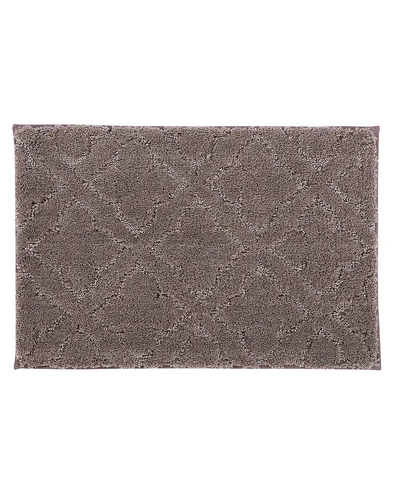 Flora Anti Skid Super Absorbent Md. Brown Bathmat