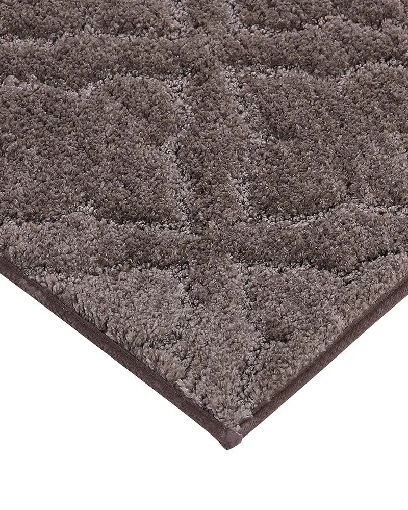 Flora Anti Skid Super Absorbent Md. Brown Bathmat