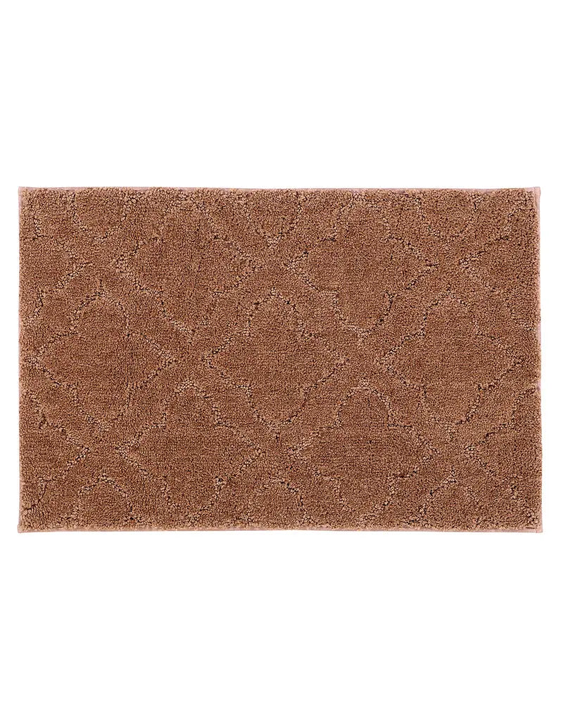 Flora Anti Skid Super Absorbent Rusty Brown Bathmat