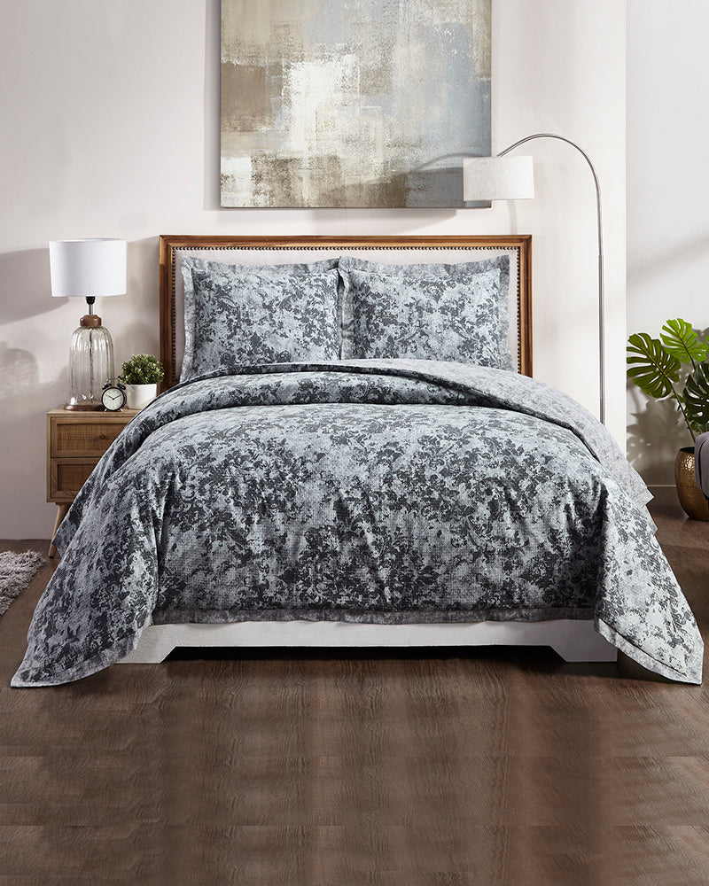 Super Soft Premium Cotton King Size Flat Bedsheet with 2 Pillow Covers and same Color Double Bed Comfort (Set of 4 Pieces) Pano