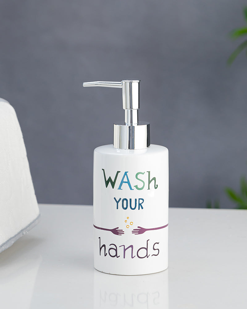 Printed Kids Polyresin Soap Dispenser - 370ml - Pano