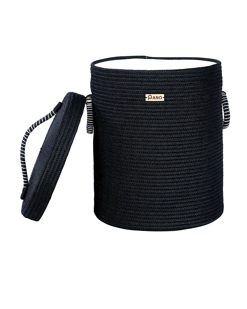 Solid laundry Basket Multi Purpose with Lid - Pano Pano