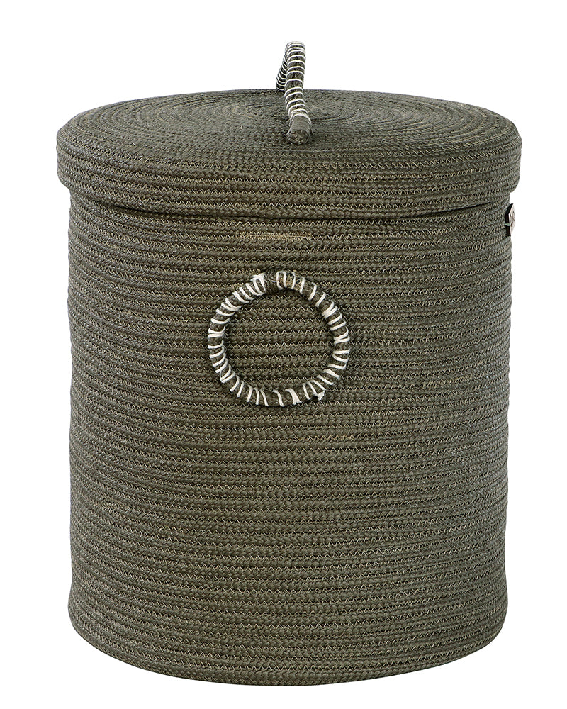 Solid laundry Basket Multi Purpose with Lid - Pano Pano