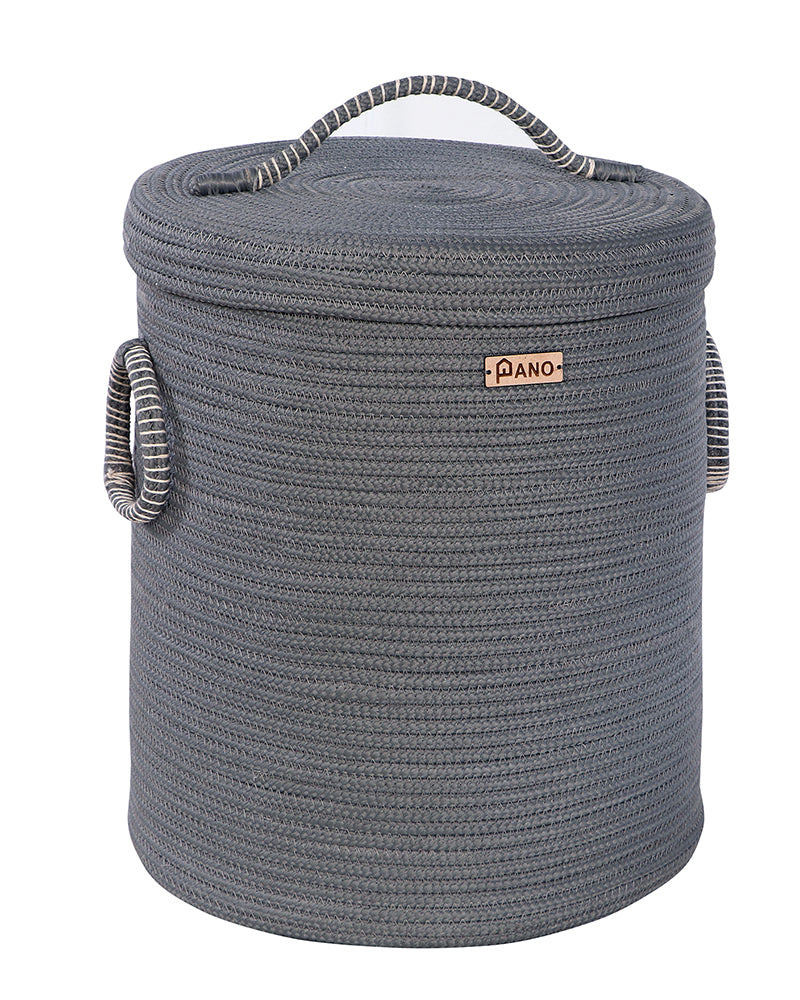 Solid laundry Basket Multi Purpose with Lid - Pano Pano