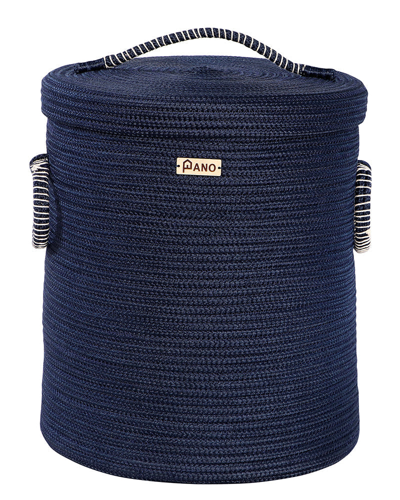 Solid laundry Basket Multi Purpose with Lid - Pano Pano