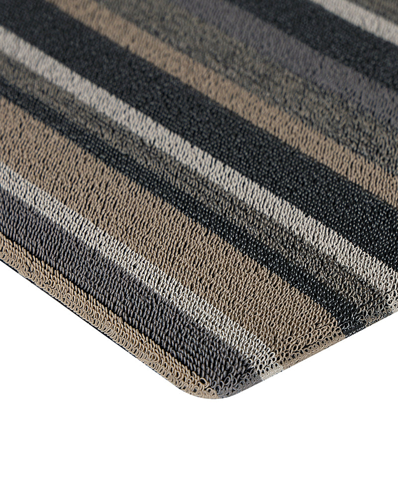 Linea Brown Anti-Skid Outdoor Mat -Pano