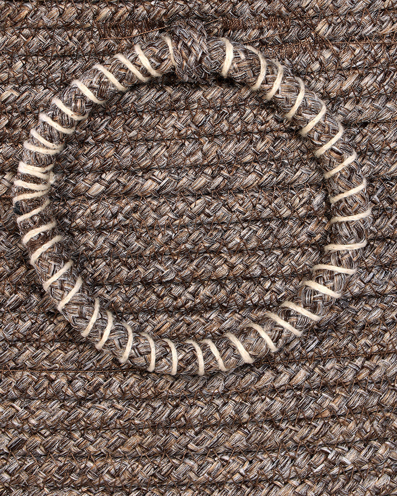 Tri Colour Laundry Basket with Lid Pano