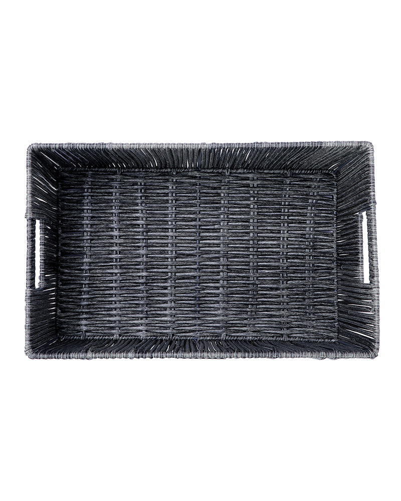 Imported Madisson Wicker Basket Dary Grey Pano