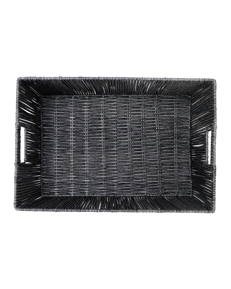 Imported Madisson Wicker Basket Dary Grey Pano