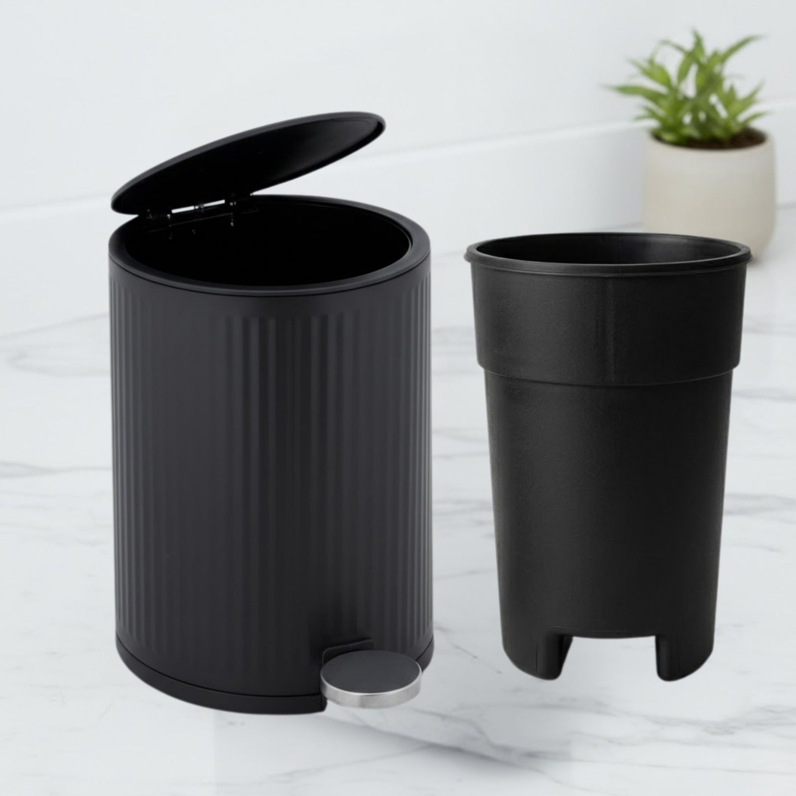 Nexa Stainless Steel Step Bin 3 Litre - Pano