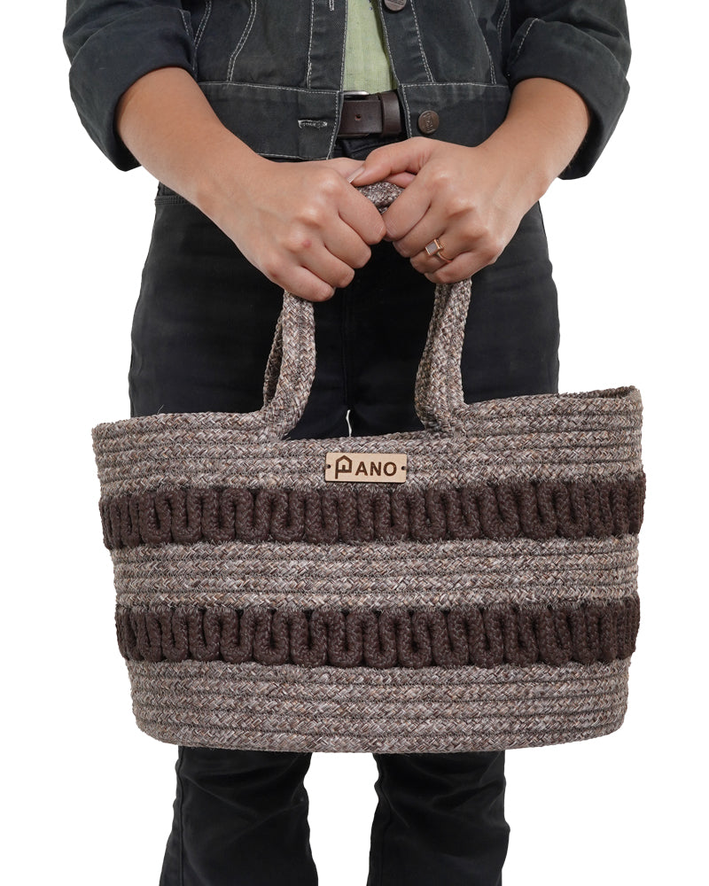 Oslo Multi Purpose Brown Tote Hand Basket