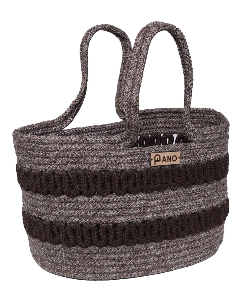 Oslo Multi Purpose Brown Tote Hand Basket