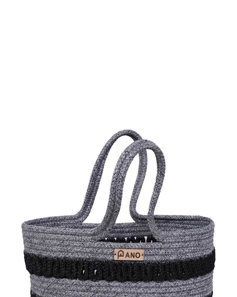 Oslo Multi Purpose Grey Tote Hand Basket