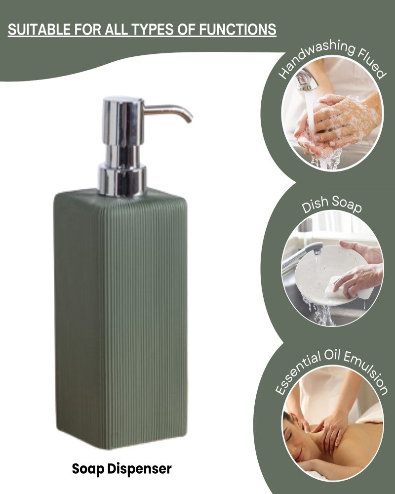 Exclusive Polyresin Bath Decor Bathroom Accessory Set of 4 Pano