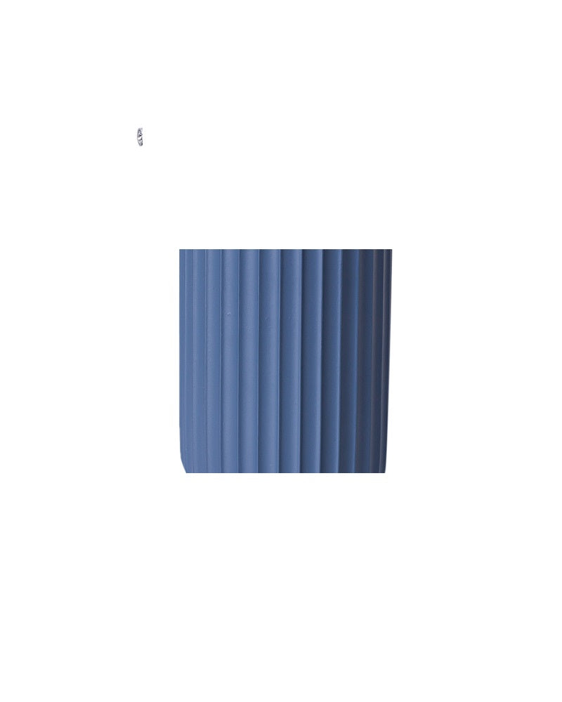 Exclusive Polyresin Bath Soap Dispenser Blue Pano