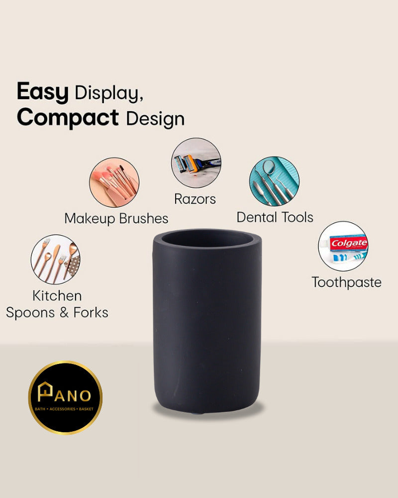 Vibe Tumbler Polyresin Charcoal - Pano Pano