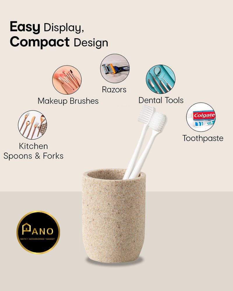 Vibe Tumbler Polyresin Sand- Pano Pano