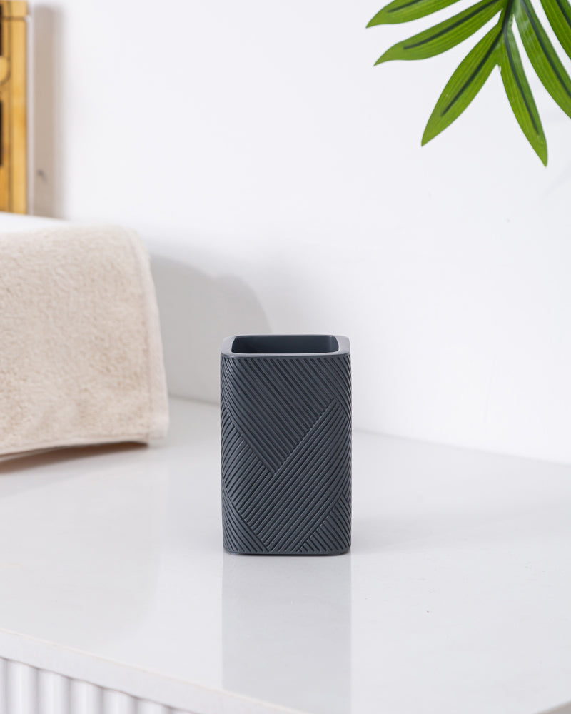 Vibe Tumbler Polyresin Self Design Charcoal - Pano Pano