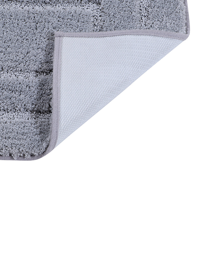 Triple Frame Anti Skid Super Soft Bathmat -Pano