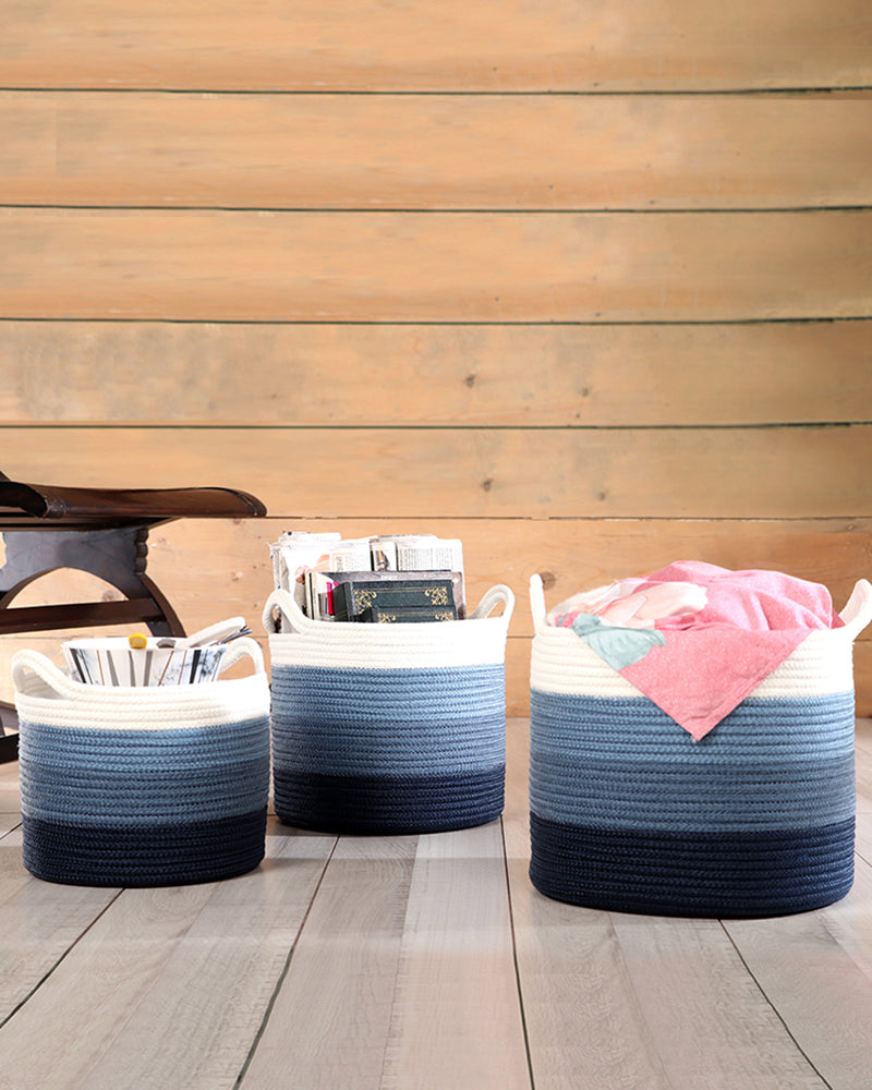 Utility Torrent Polypropylene Textured Basket Pano