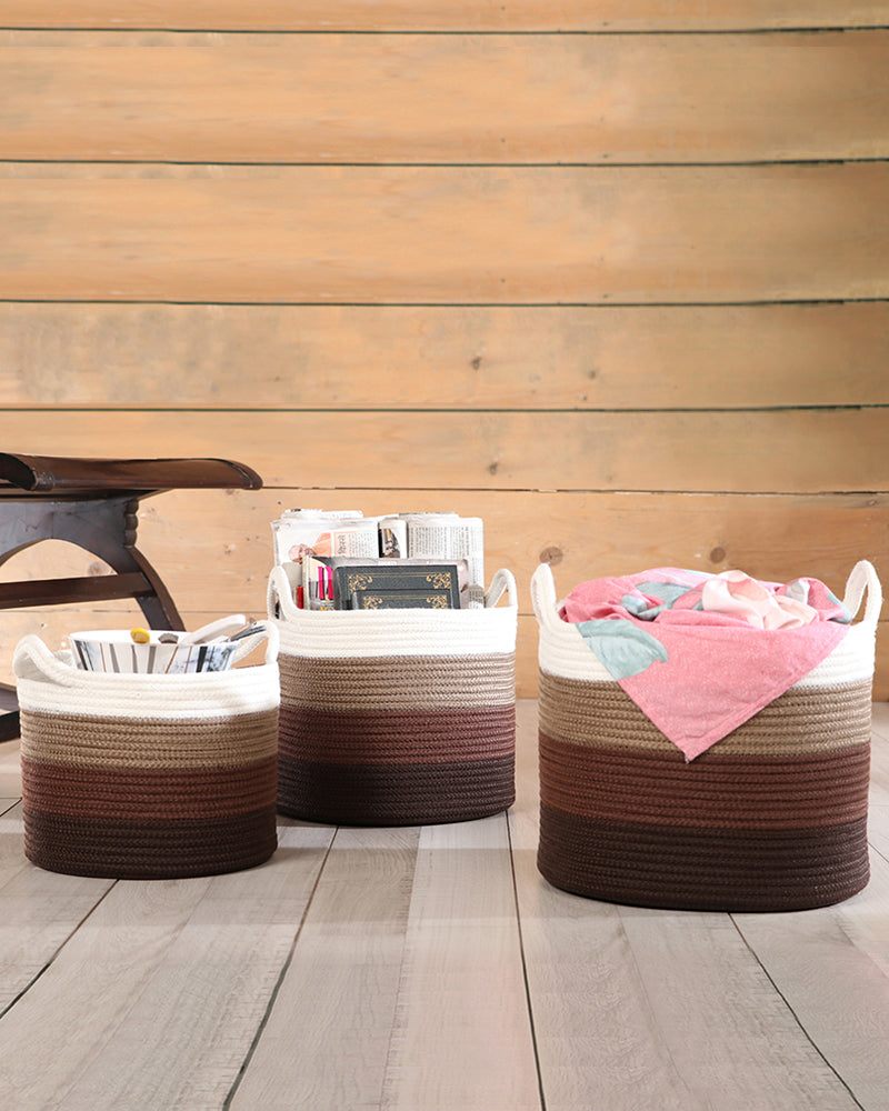 Utility Torrent Polypropylene Textured Basket Pano