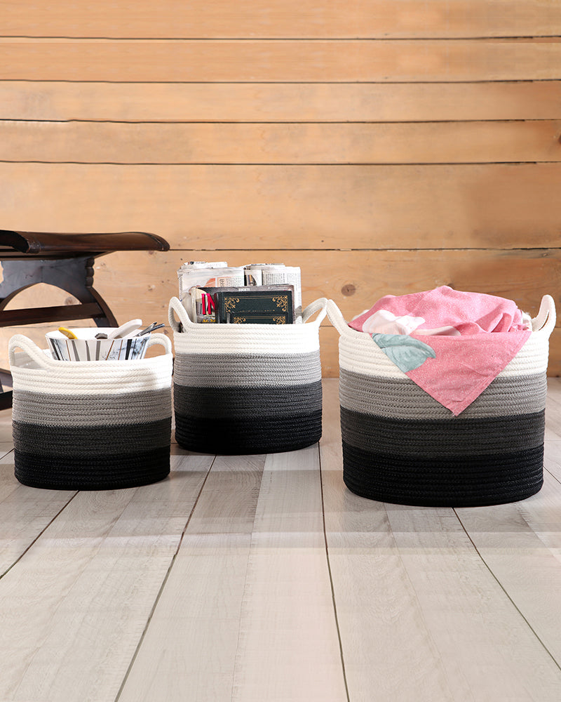 Utility Torrent Polypropylene Textured Basket Pano
