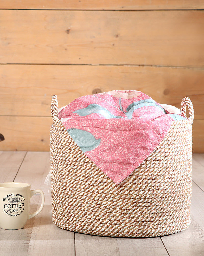 Utility Crest Polypropylene Textured Basket Pano