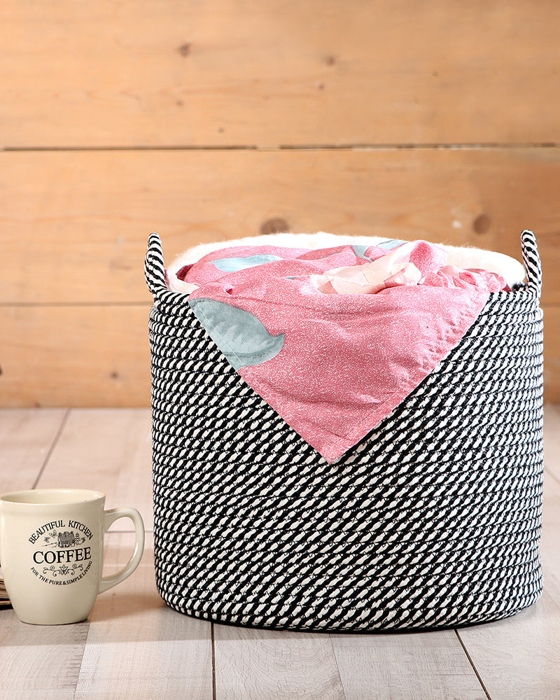 Utility Crest Polypropylene Textured Basket Pano