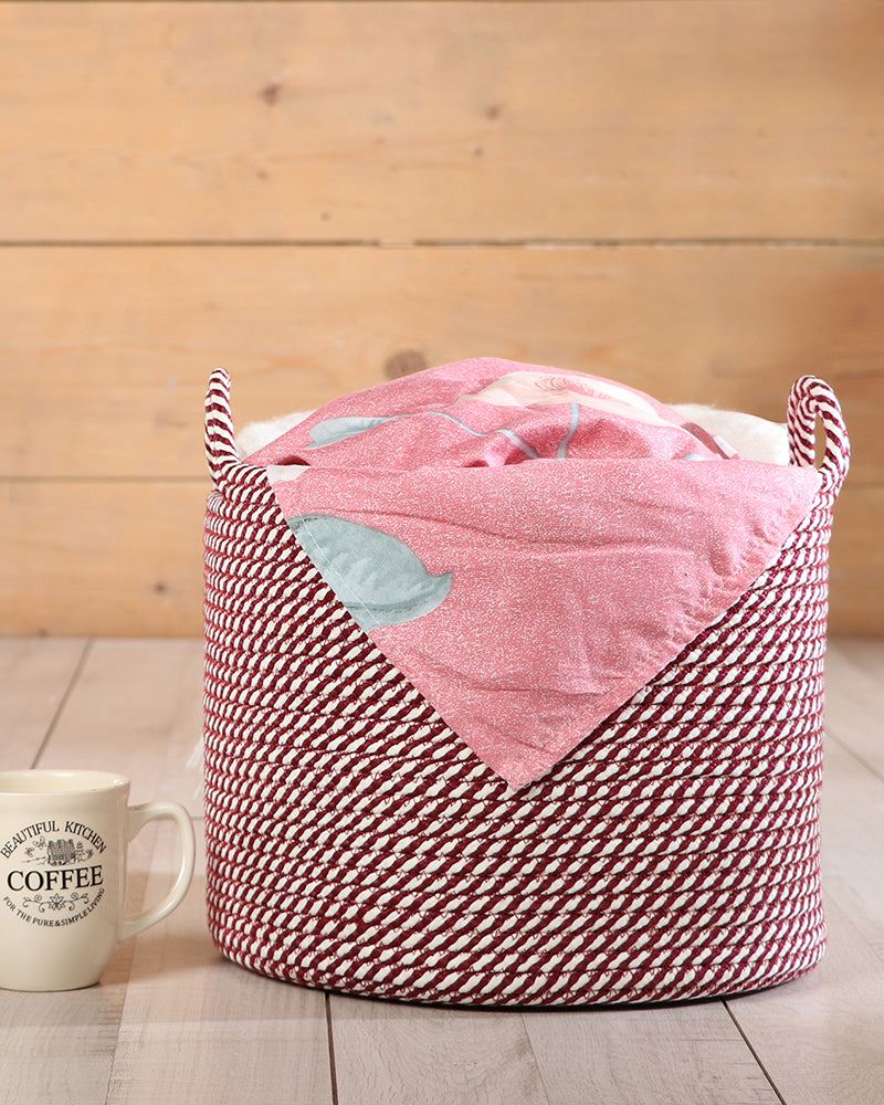Utility Crest Polypropylene Textured Basket Pano