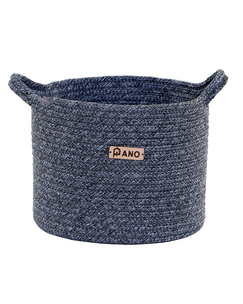 Utility Regalia Polypropylene Textured Basket Pano