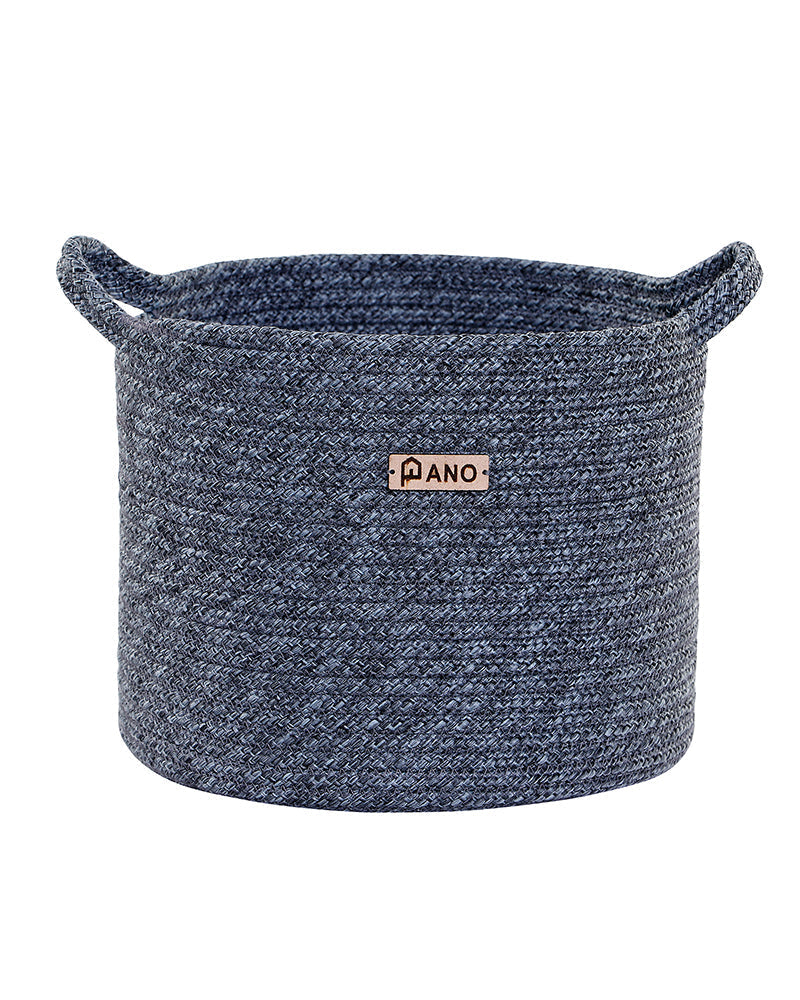 Utility Regalia Polypropylene Textured Basket Pano