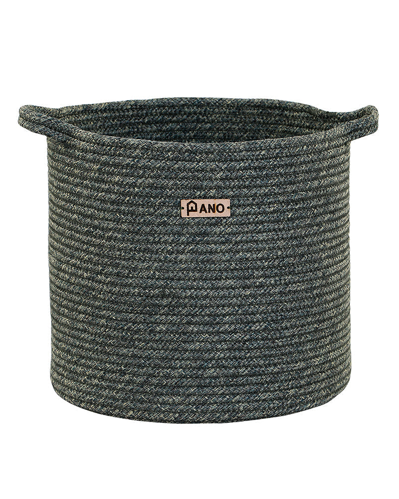 Utility Regalia Polypropylene Textured Basket Pano