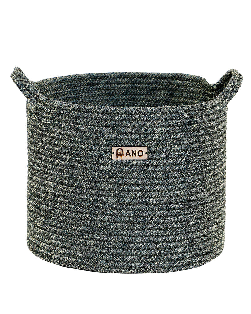 Utility Regalia Polypropylene Textured Basket Pano